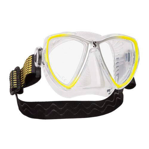 scubapro-synergy-mini-mit-comfort-strap-tauchmaske-clr-gelb-sil