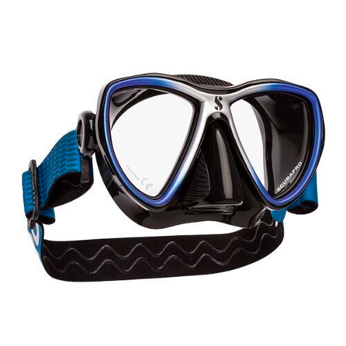scubapro-synergy-mini-mit-comfort-strap-tauchmaske-bl-silb