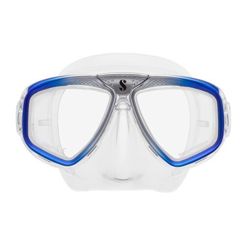 scubapro-zoom-tauchmaske-silber-blau