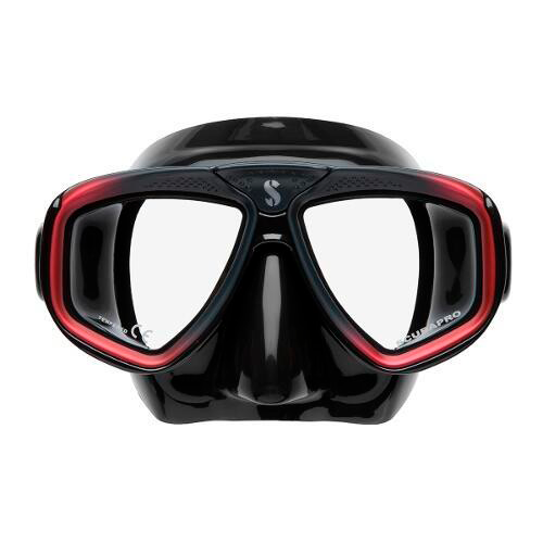 scubapro-zoom-tauchmaske-rot-schwarz