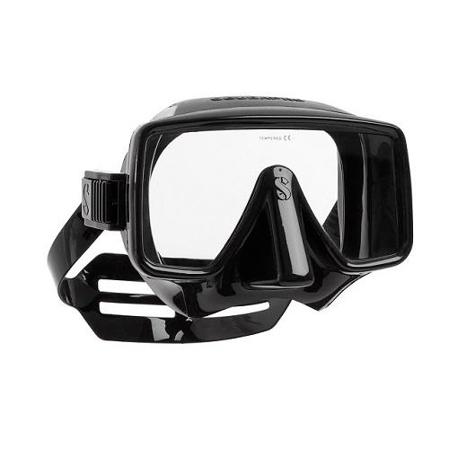 scubapro-maske-frameless-schwarz