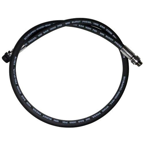 scubapro-hd-schlauch-kevlar-ohne-kupplung-80-cm
