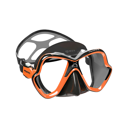 mares-x-vision-ultra-ls-maske-farbe-clear-orange-black-dark-grey