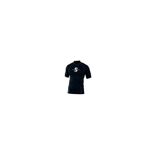 scubapro-black-t-flex-rashguard-upf-80-kurzarm-herren-xl