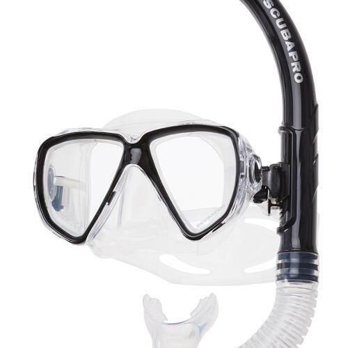 scubapro-schnorchelset-currents-combo-schwarz