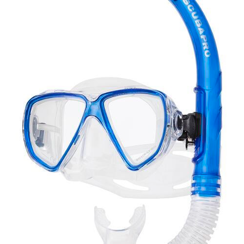 scubapro-schnorchelset-currents-combo-blau