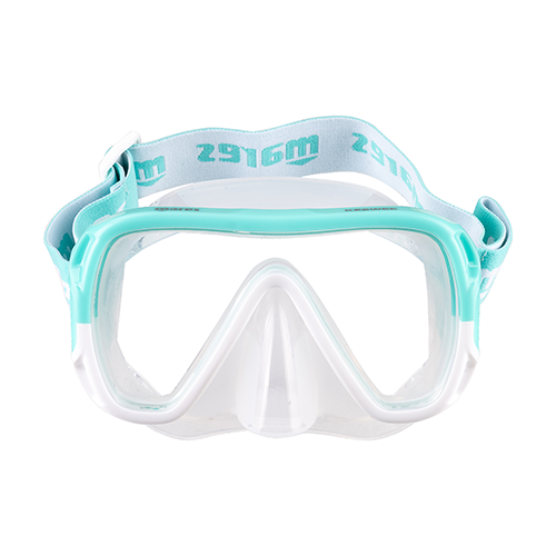 mares-keewee-tauchmaske-farbe-mint-white-clear
